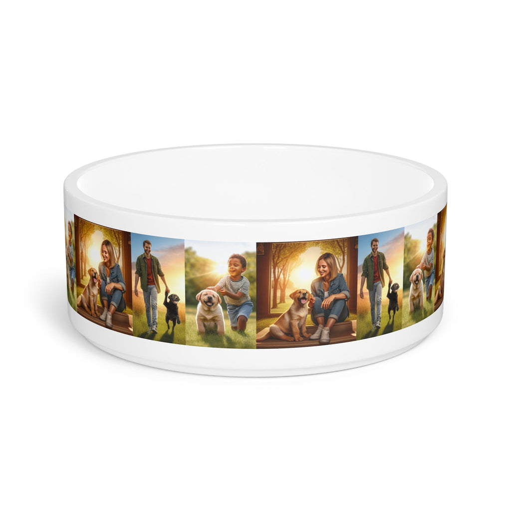 Ceramic Pet Bowl – 16 oz Dog Feeding Bowl