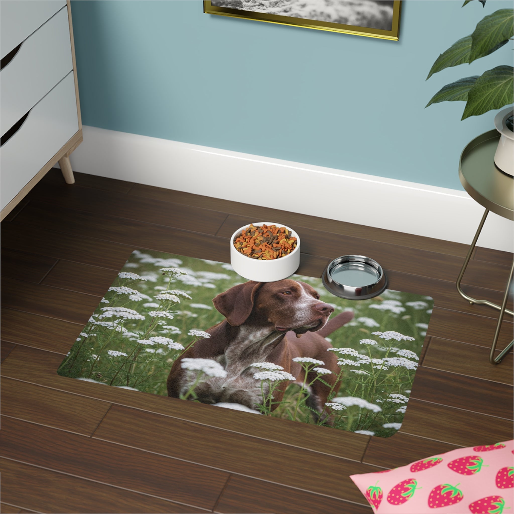 Non-Slip Pet Food Mat – Waterproof Feeding Mat for Dogs