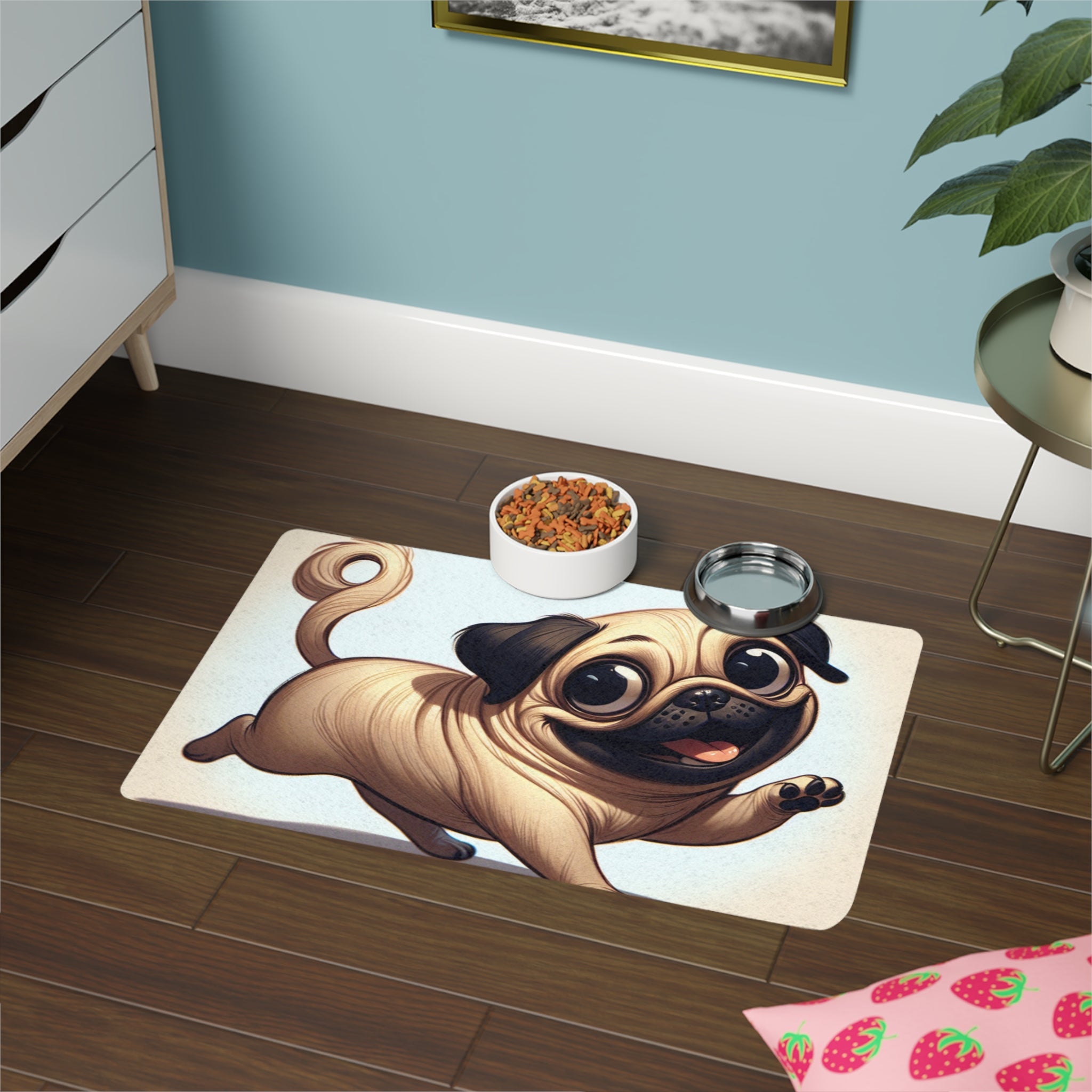 Non-Slip Pet Food Mat – Waterproof Feeding Mat for Dogs
