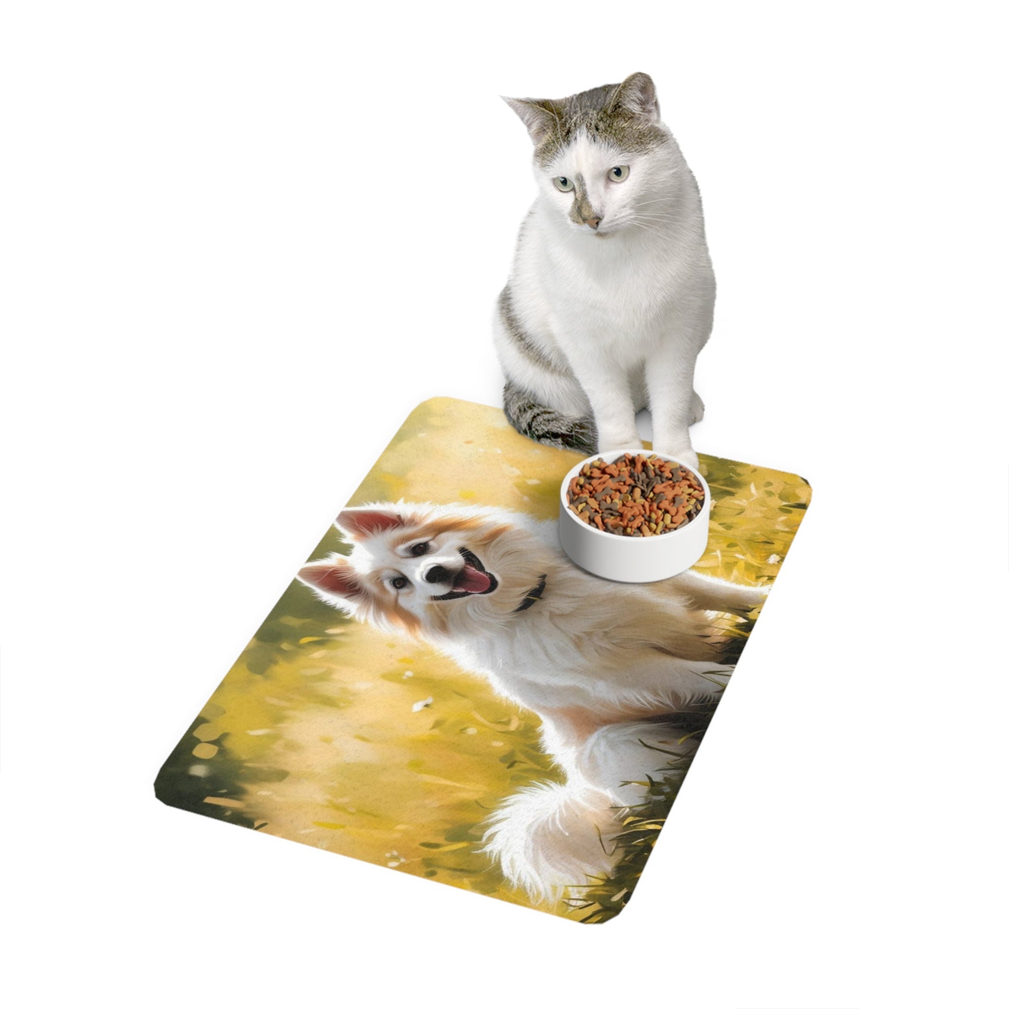 Non-Slip Pet Food Mat – Waterproof Feeding Mat for Dogs