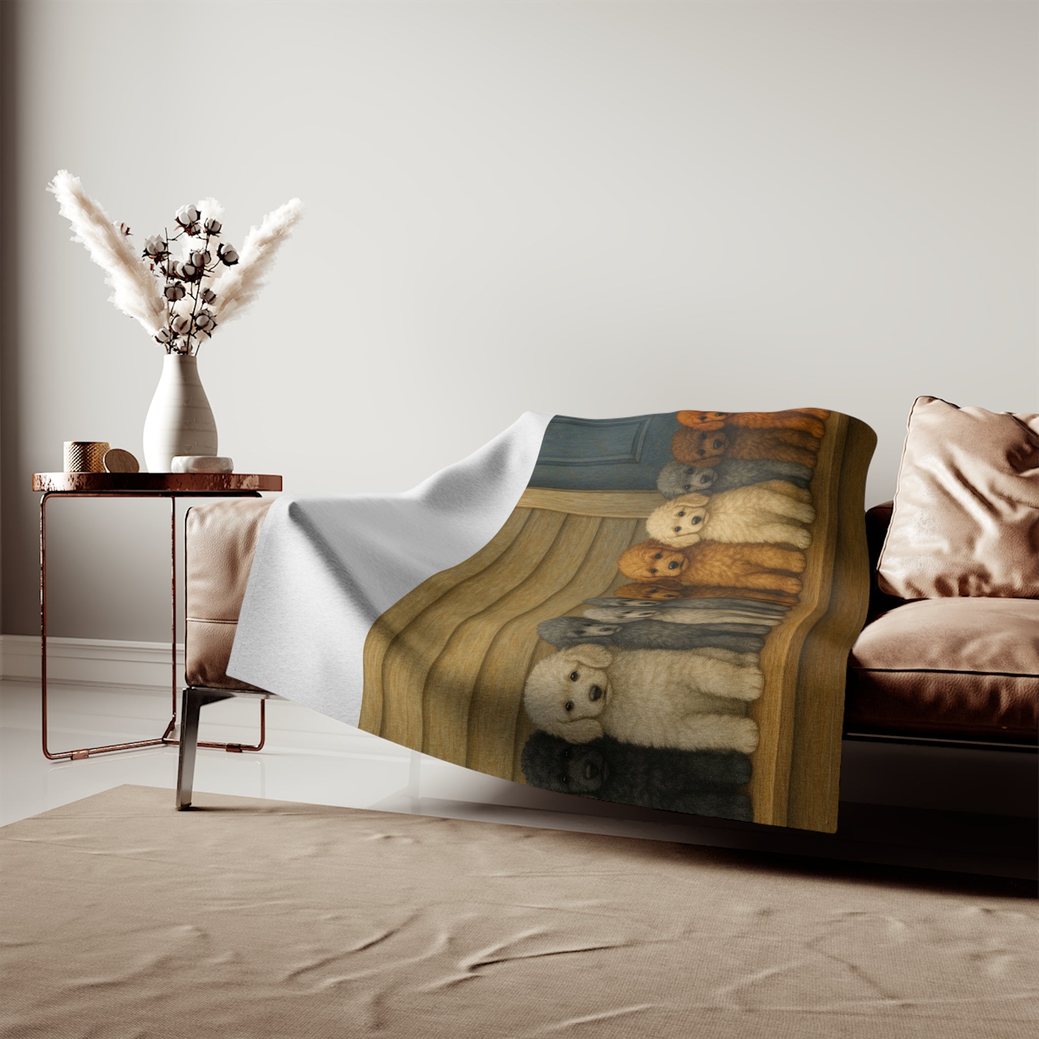 Sweatshirt Blanket – Plush Fleece Throw, 2 Size Options