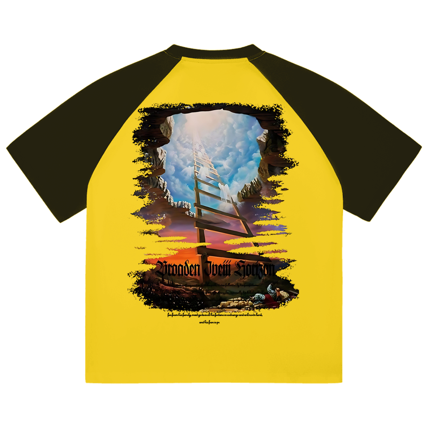 Fearless Apparel Line Color-Blocked Raglan Sleeve T-shirt