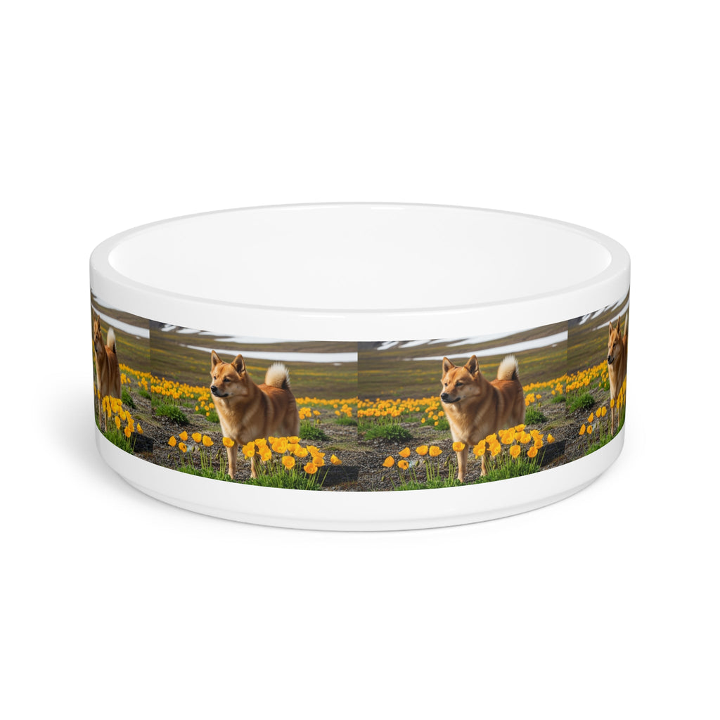 Ceramic Pet Bowl – 16 oz Dog Feeding Bowl