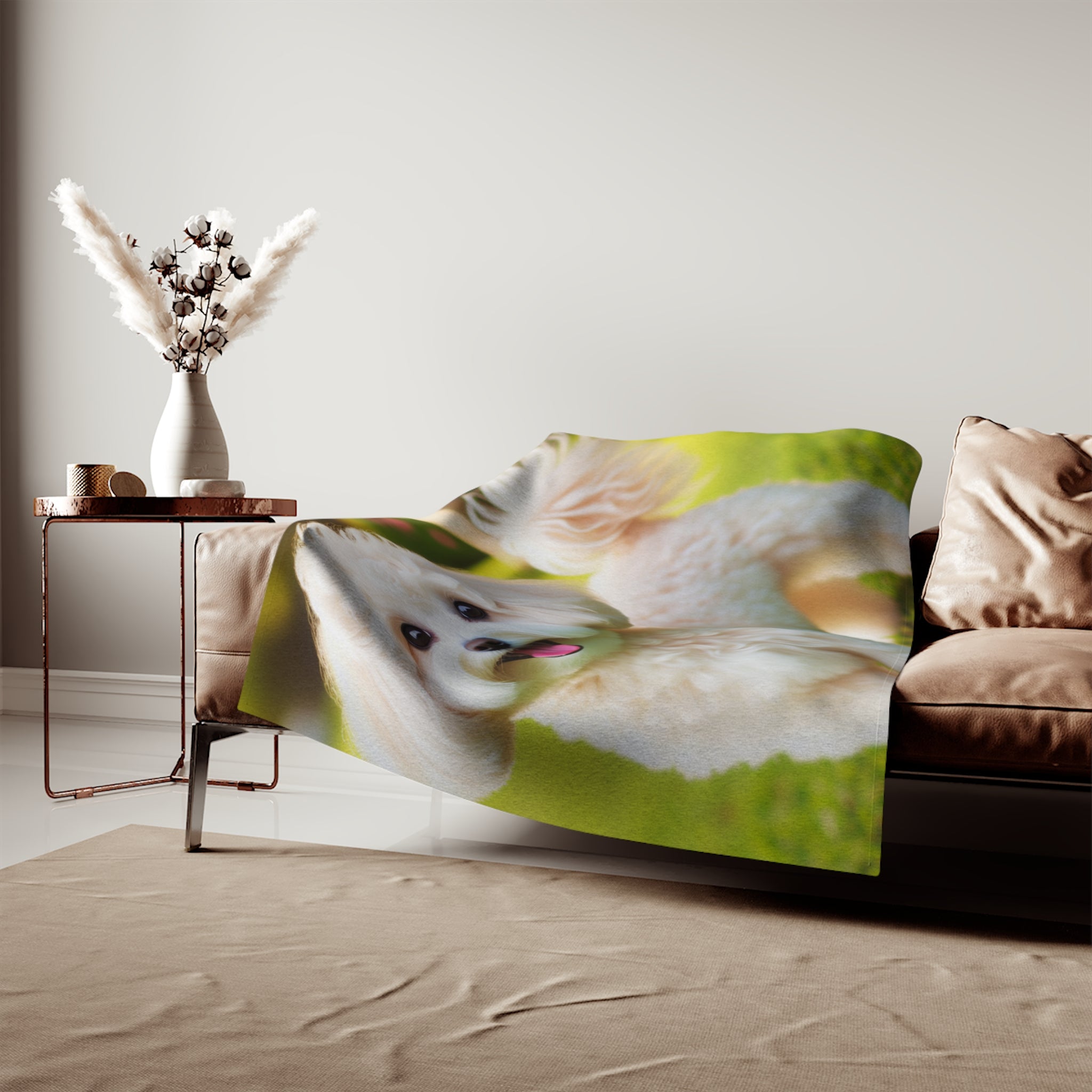 Sweatshirt Blanket – Plush Fleece Throw, 2 Size Options