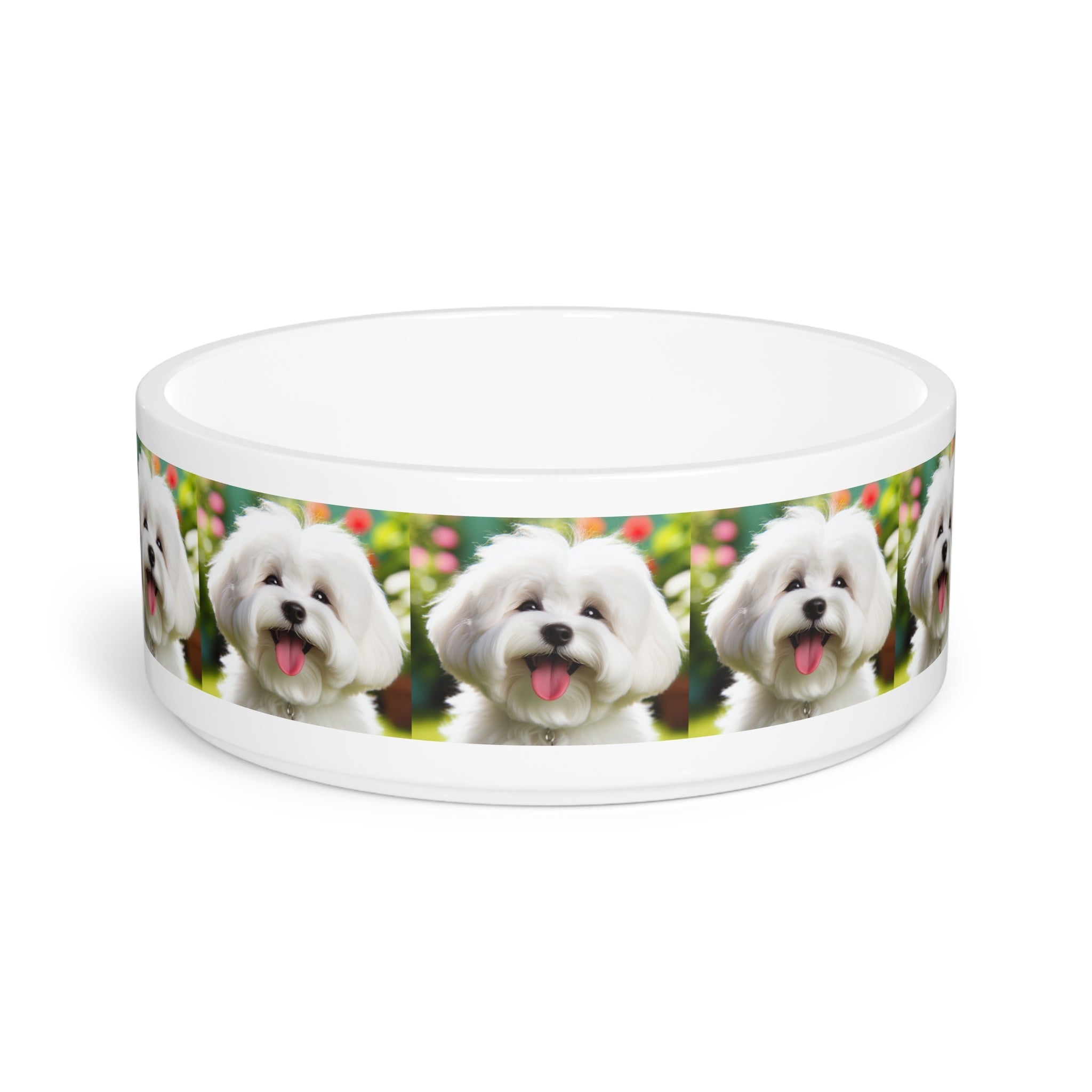 Ceramic Pet Bowl – 16 oz Dog Feeding Bowl
