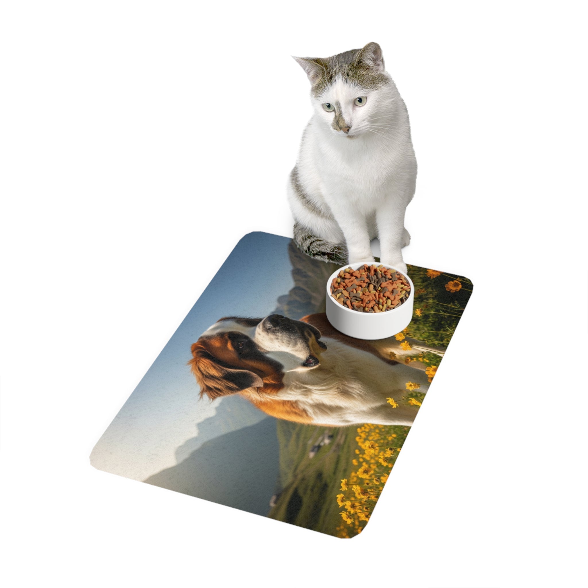 Non-Slip Pet Food Mat – Waterproof Feeding Mat for Dogs