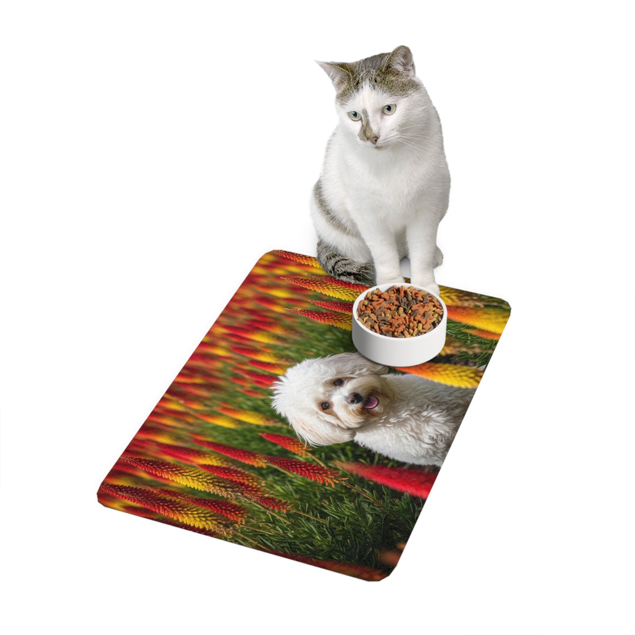 Non-Slip Pet Food Mat – Waterproof Feeding Mat for Dogs