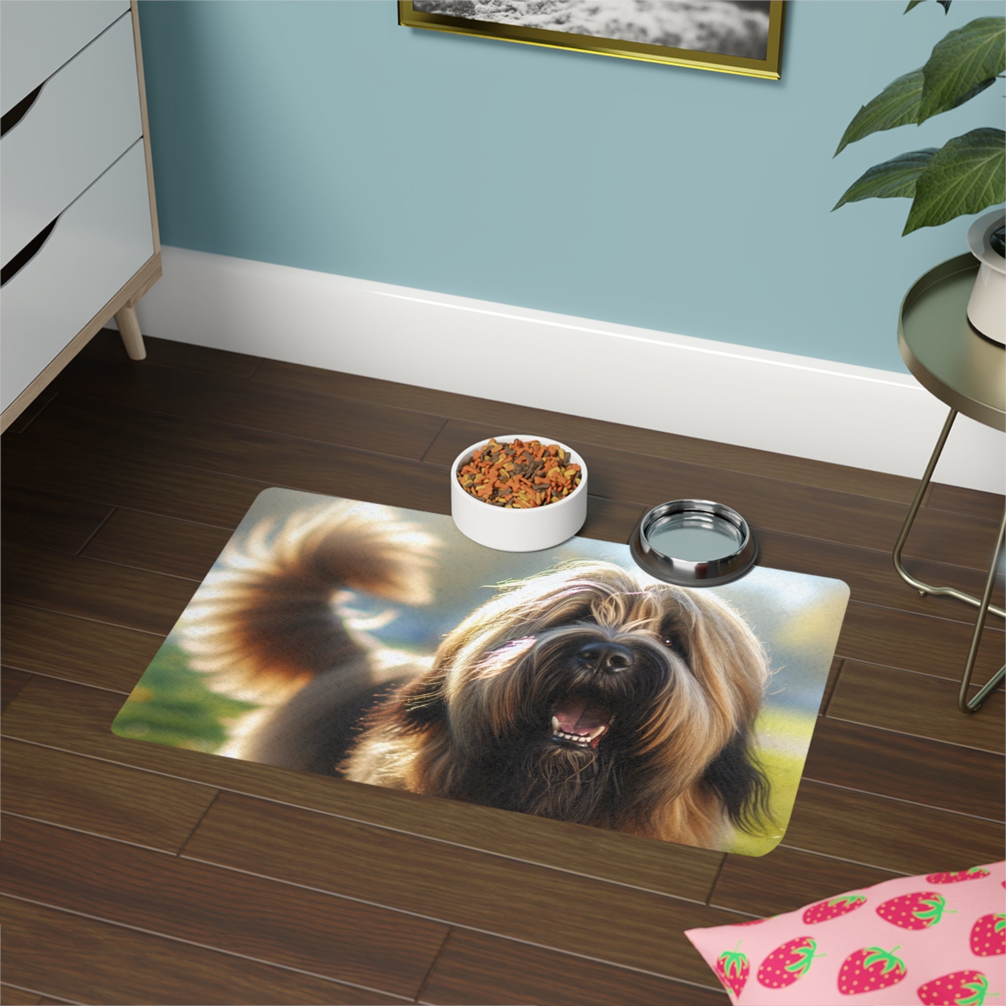 Non-Slip Pet Food Mat – Waterproof Feeding Mat for Dogs
