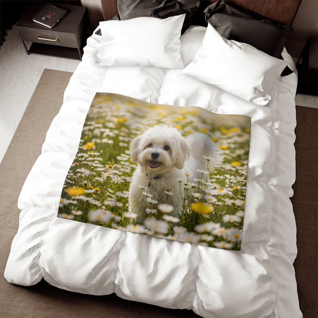 Sweatshirt Blanket – Plush Fleece Throw, 2 Size Options