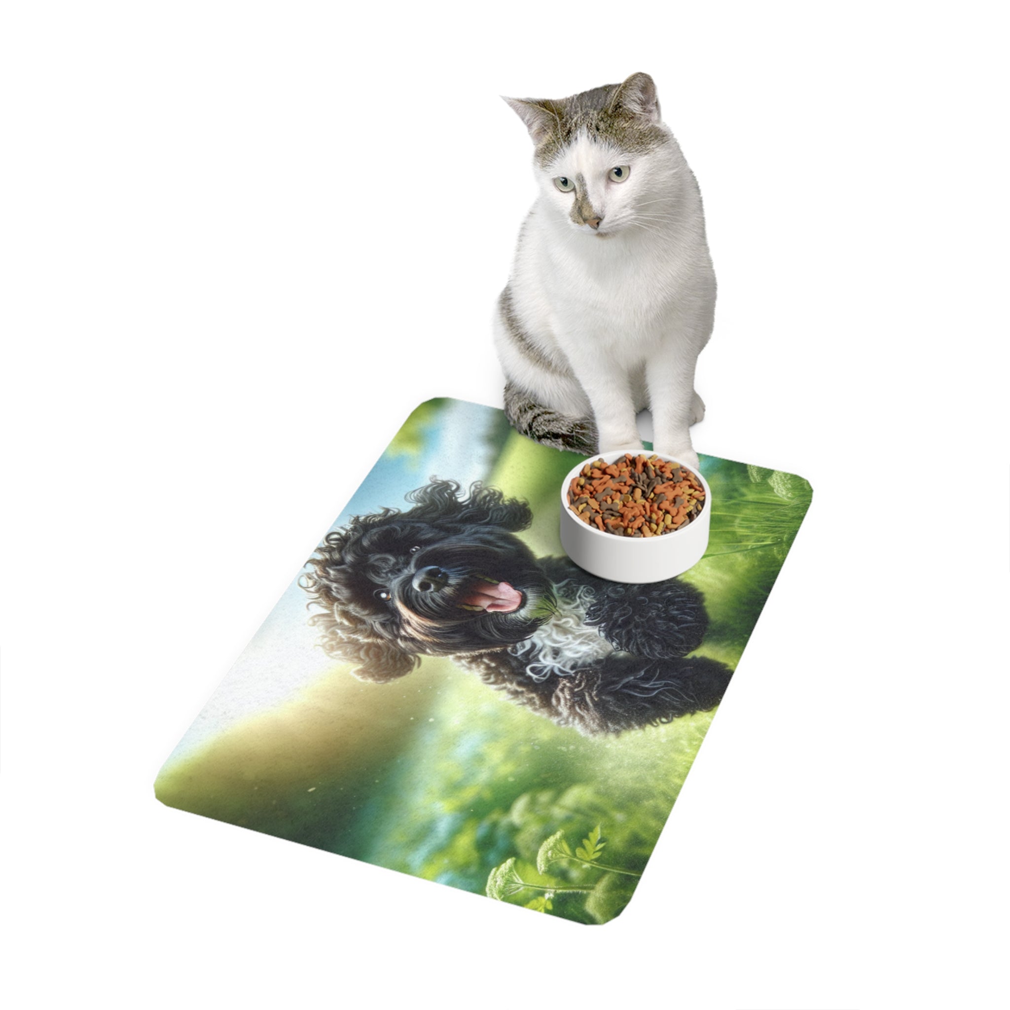 Non-Slip Pet Food Mat – Waterproof Feeding Mat for Dogs