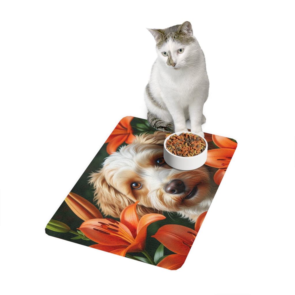 Non-Slip Pet Food Mat – Waterproof Feeding Mat for Dogs