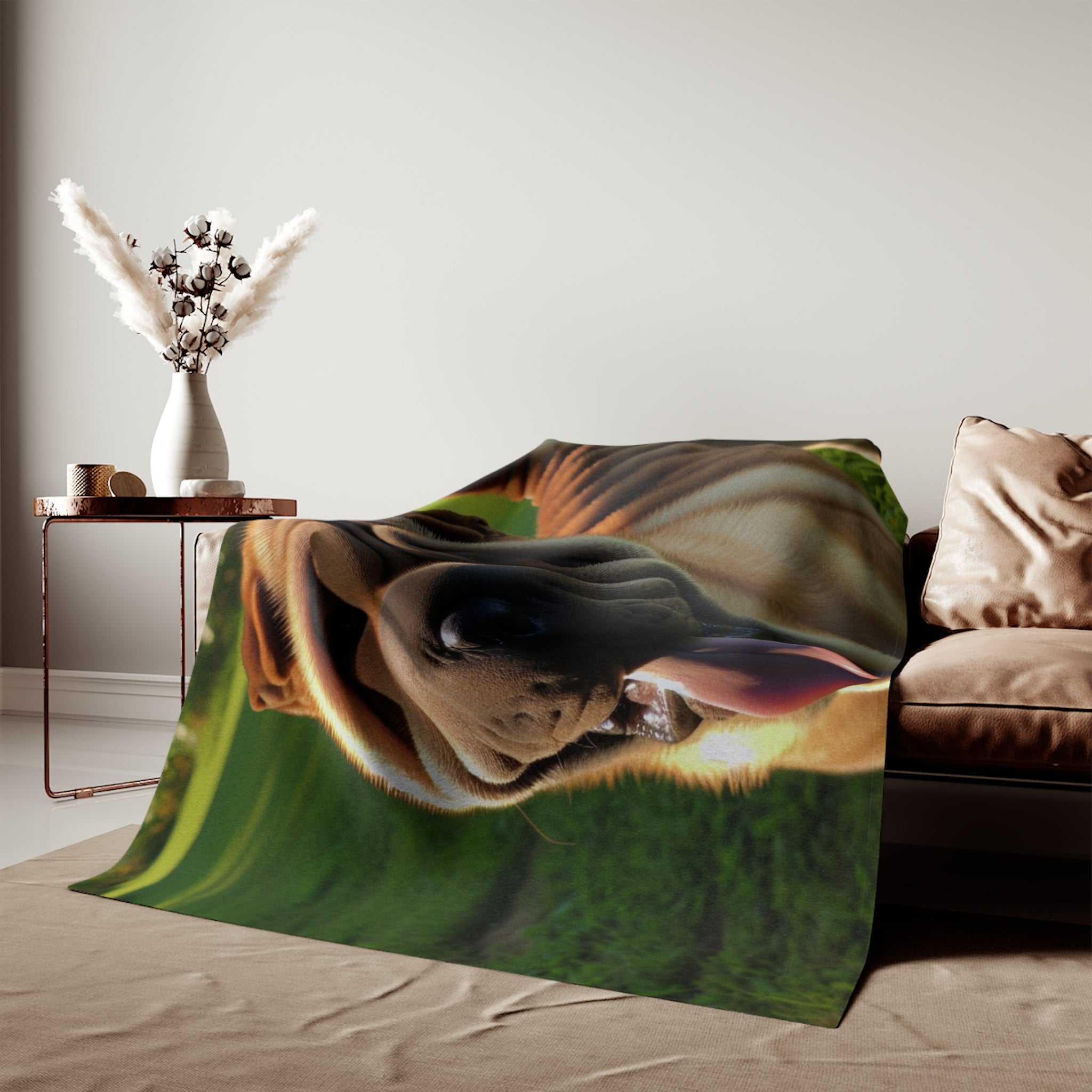 Sweatshirt Blanket – Plush Fleece Throw, 2 Size Options