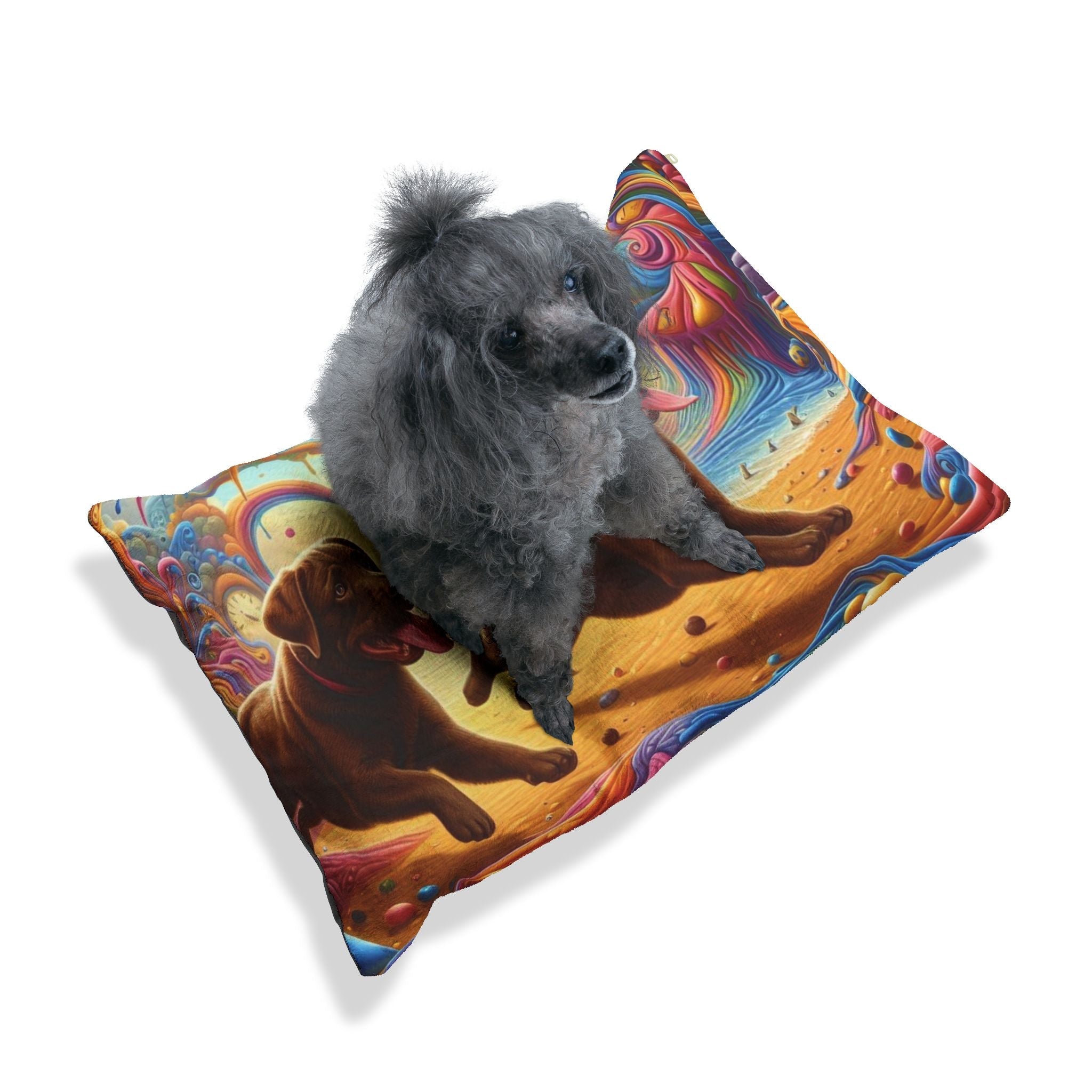 Pet Bed – Plush Dog Bed, 3 Size Options