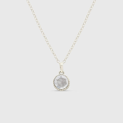 "Rosie" Necklace - Moissanite Collection