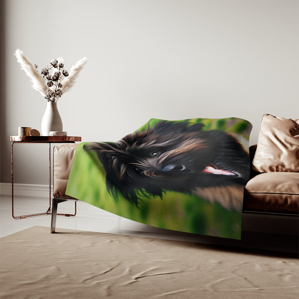 Sweatshirt Blanket – Plush Fleece Throw, 2 Size Options
