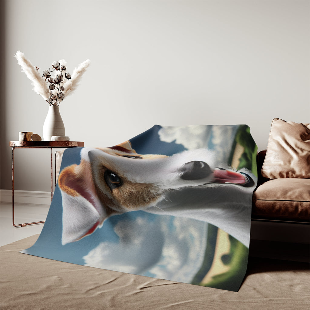 Sweatshirt Blanket – Plush Fleece Throw, 2 Size Options