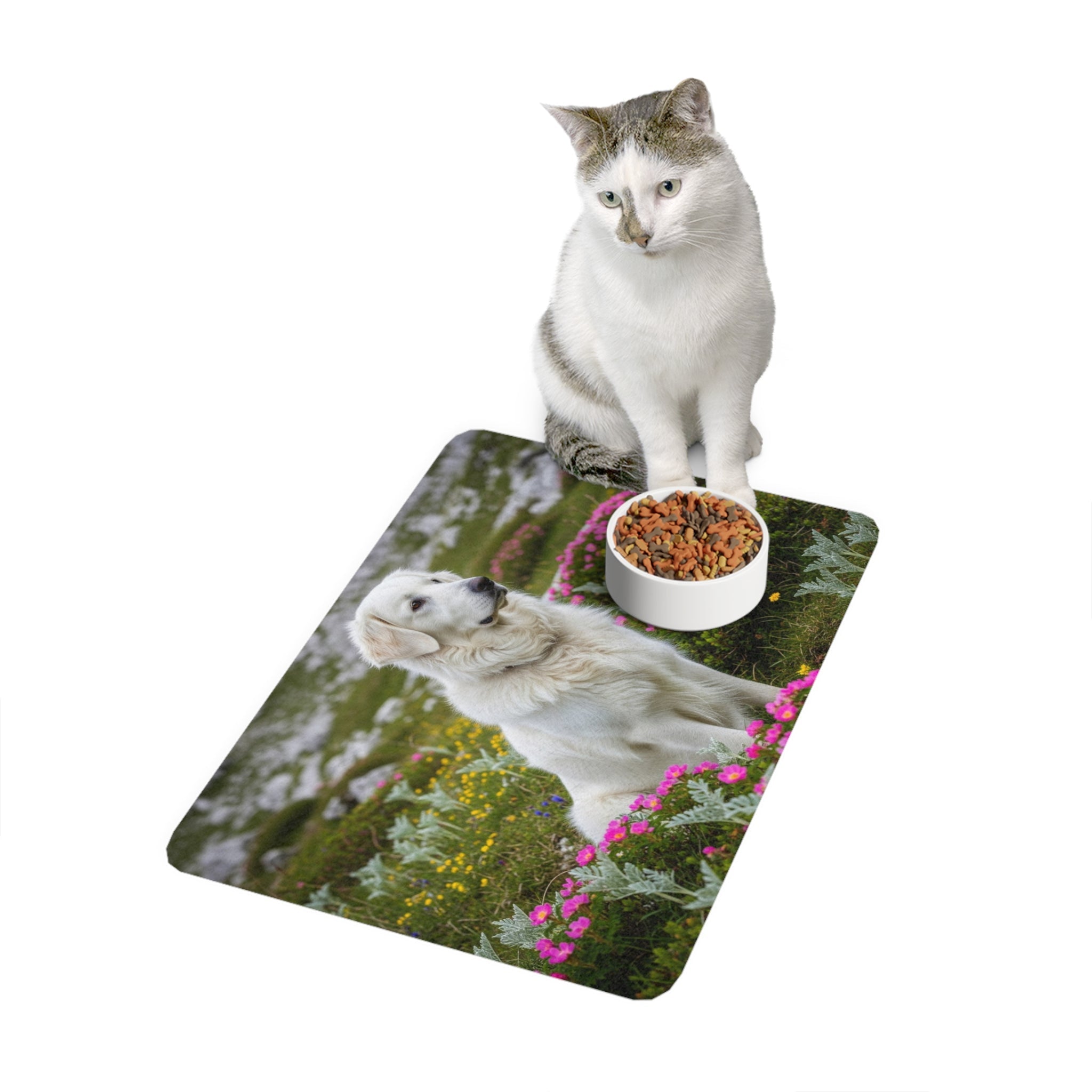 Non-Slip Pet Food Mat – Waterproof Feeding Mat for Dogs