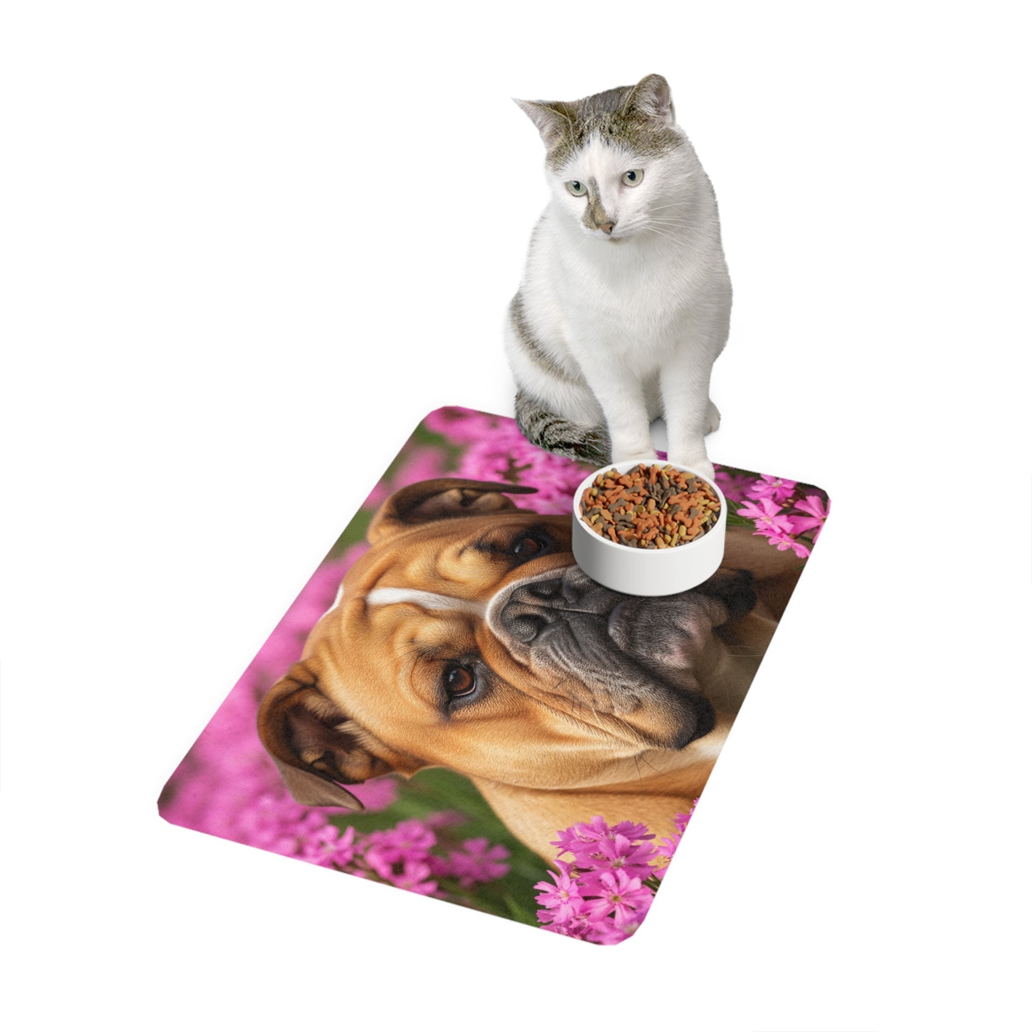 Non-Slip Pet Food Mat – Waterproof Feeding Mat for Dogs