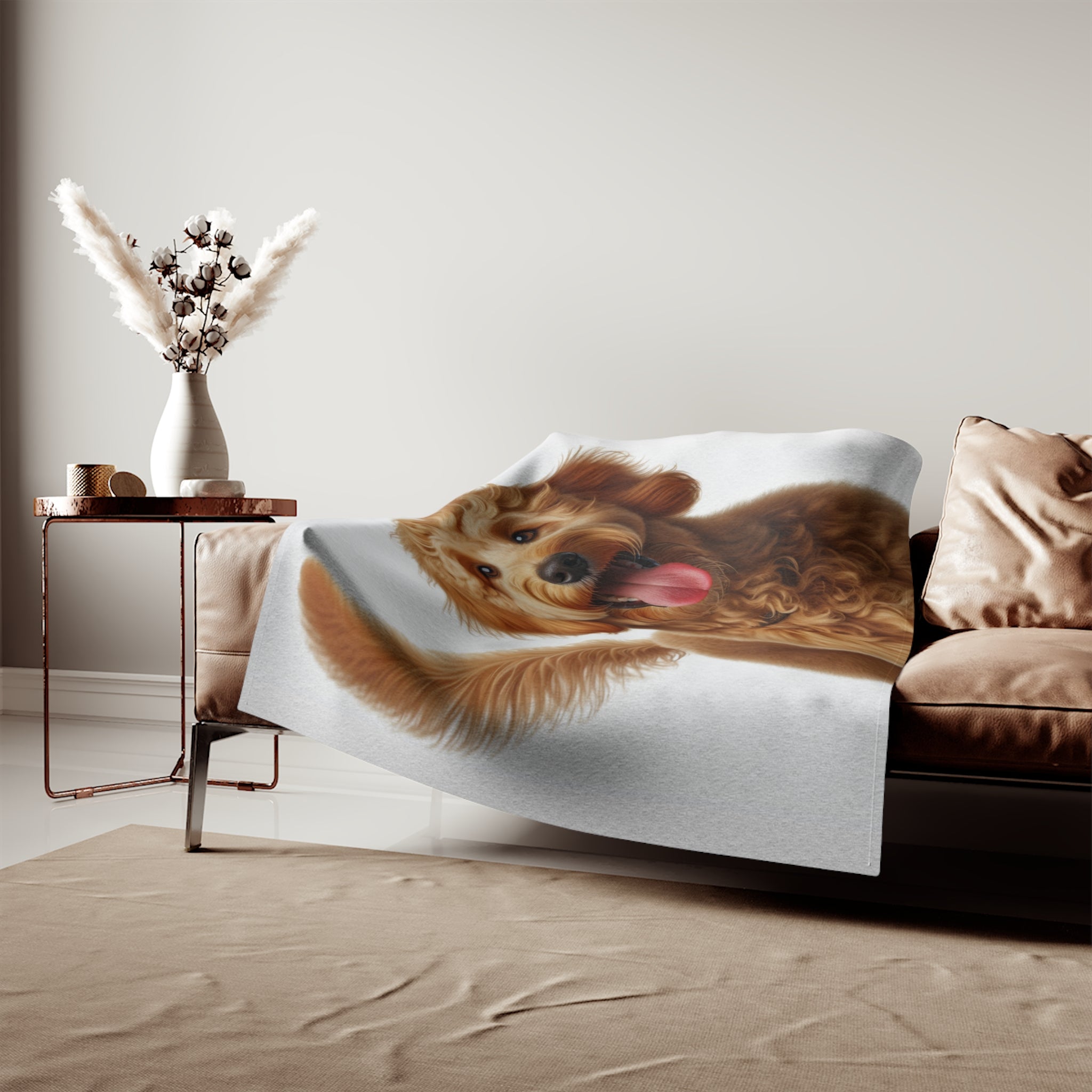 Sweatshirt Blanket – Plush Fleece Throw, 2 Size Options