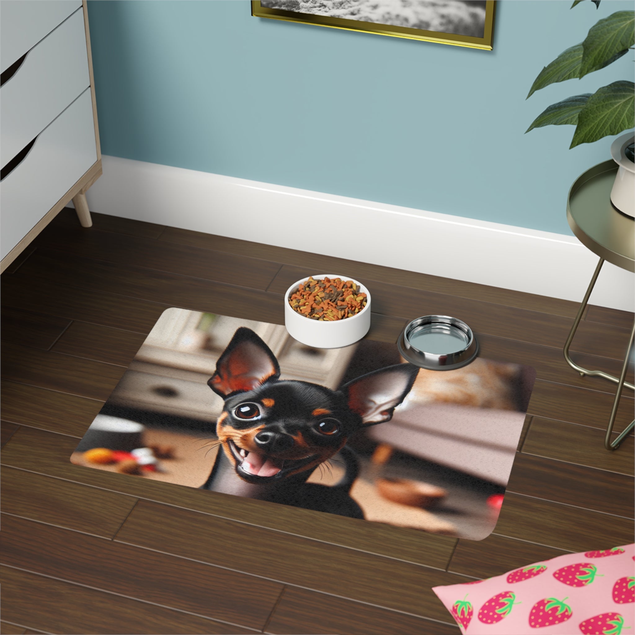 Non-Slip Pet Food Mat – Waterproof Feeding Mat for Dogs