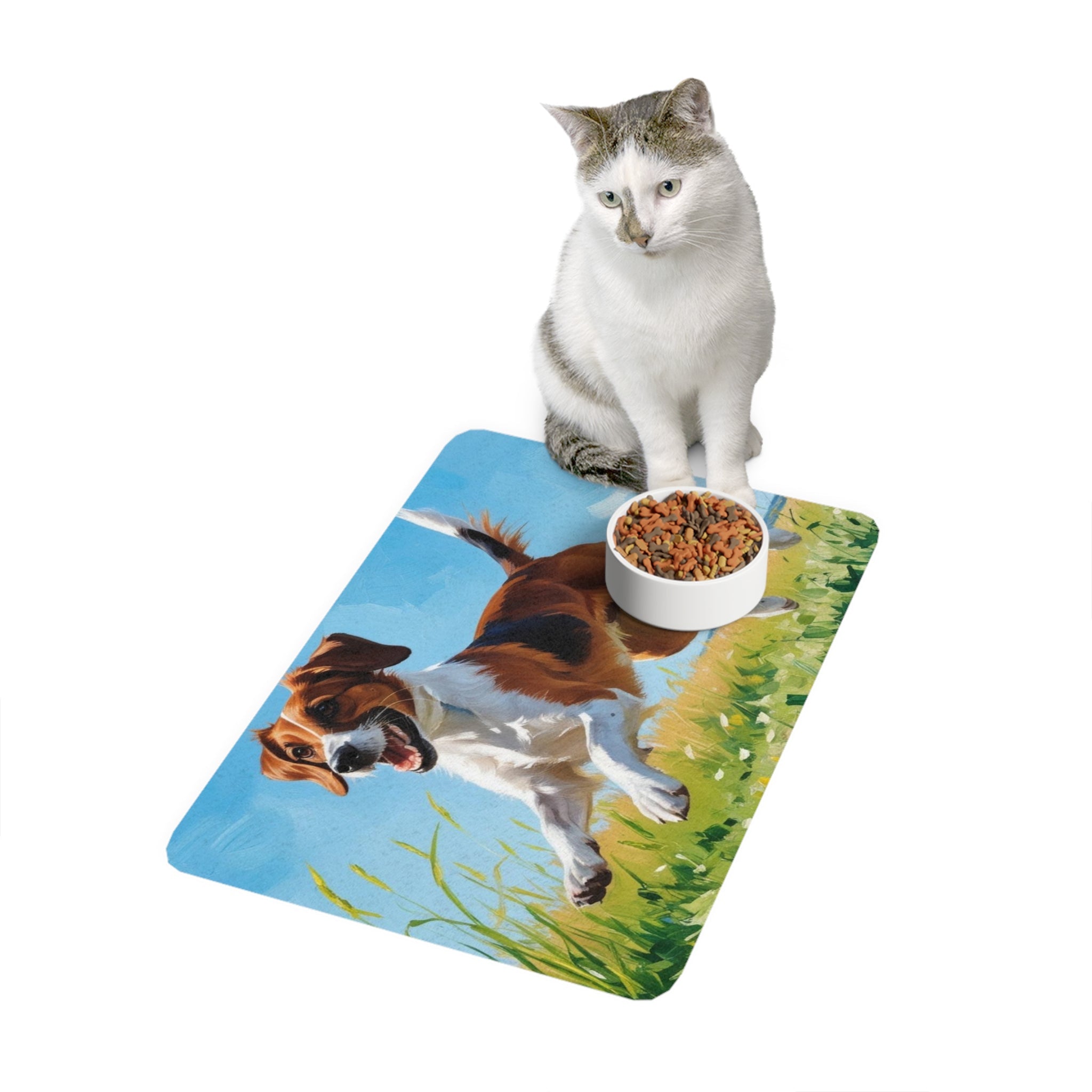 Non-Slip Pet Food Mat – Waterproof Feeding Mat for Dogs