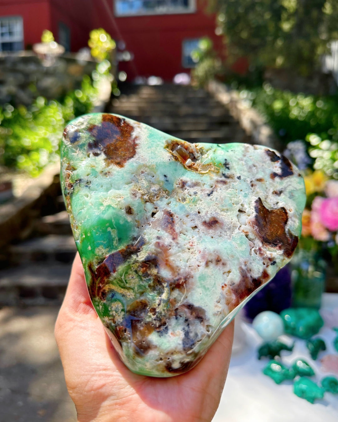 Chrysoprase Freeform - from Australian