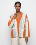 The Old Friend Striped Cardigan