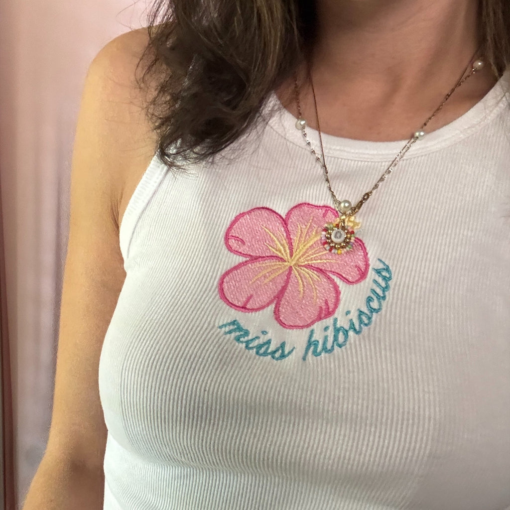 Miss Hibiscus Tank