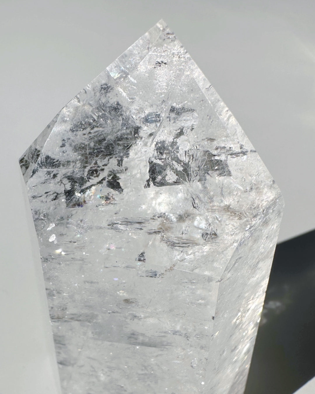 Clear Quartz Tower