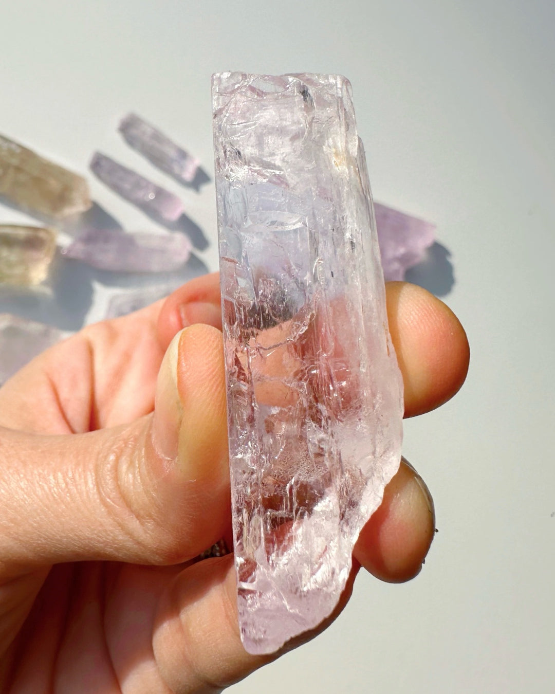 Raw Kunzite