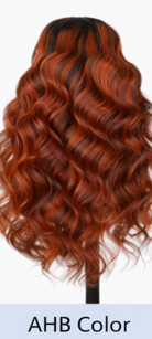 Chocolate Brown HD Transparent Lace 24' Frontal Glueless Wigs Natural/Deep Wave Human Hair Wigs