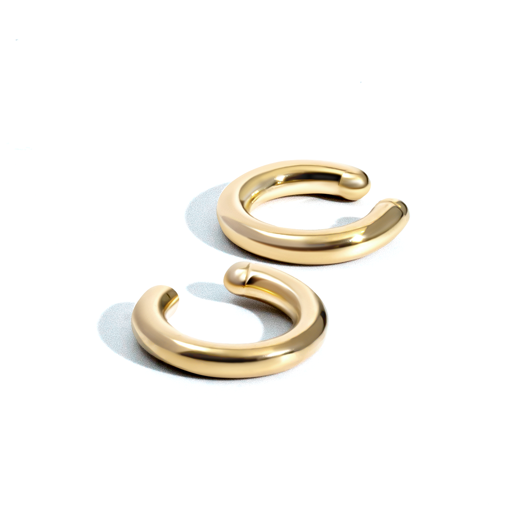 Anne Geometric Gold Ear Cuff