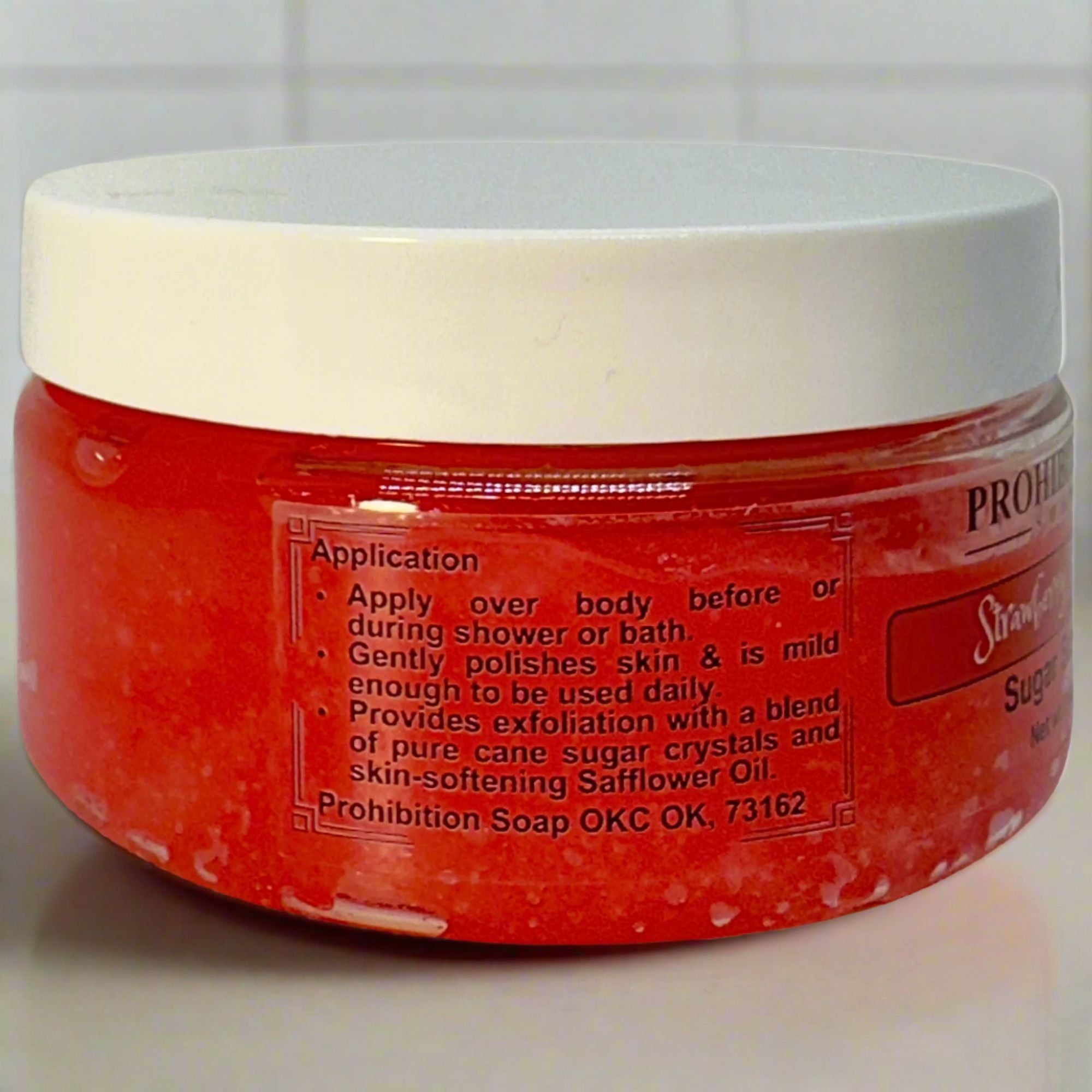 Strawberry Martini Sugar Scrub