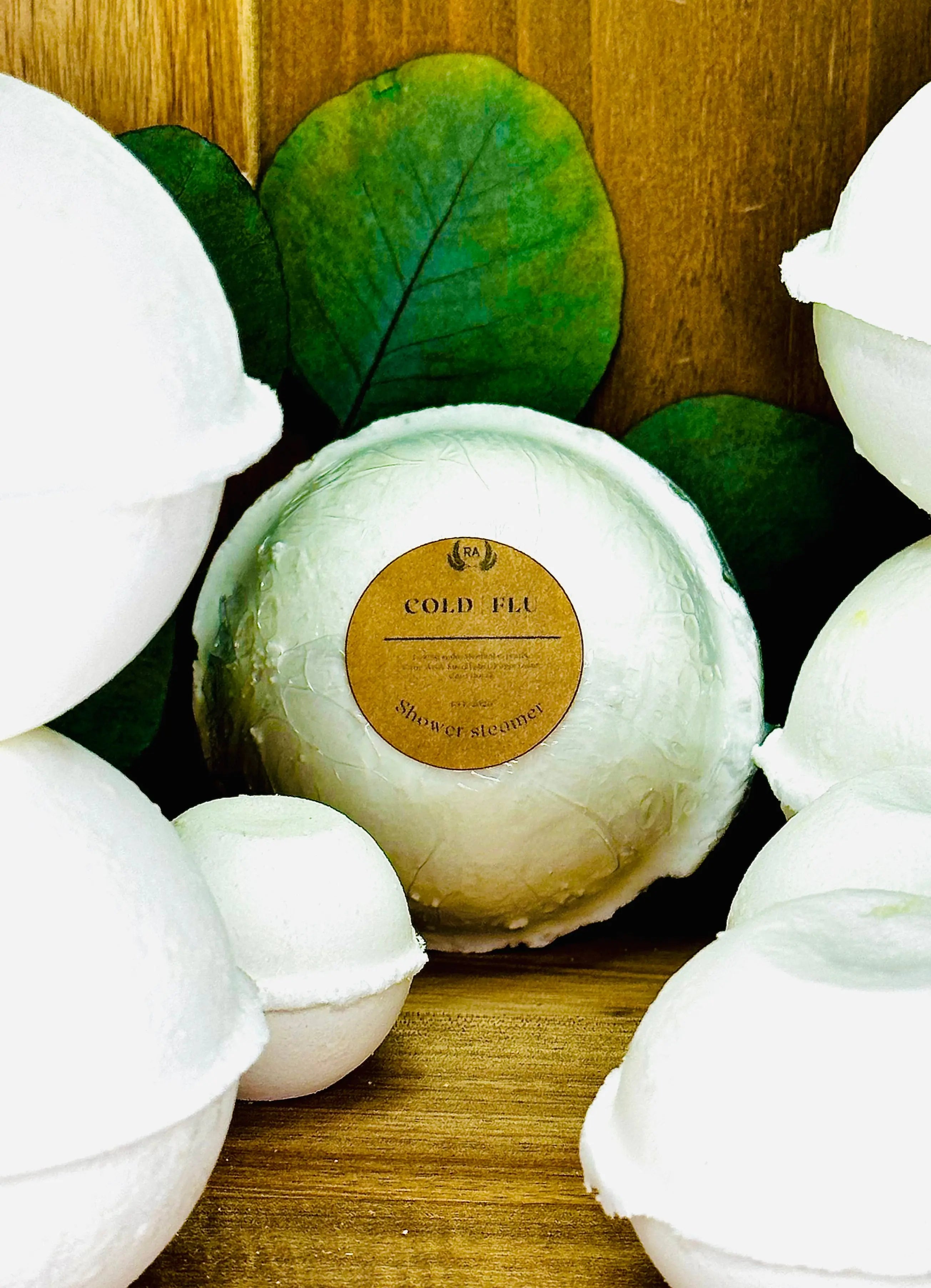 Shower Steamers with Essential Oils for Sinus Relief and Congestion