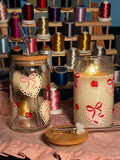 Doiley Coquette Glass Cup