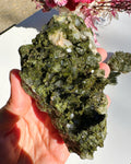 Epidote Quartz Cluster