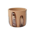 Bronze Brushtroke Pot 7.75"