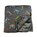 Big Wheelin: Velvet Plush Blanket