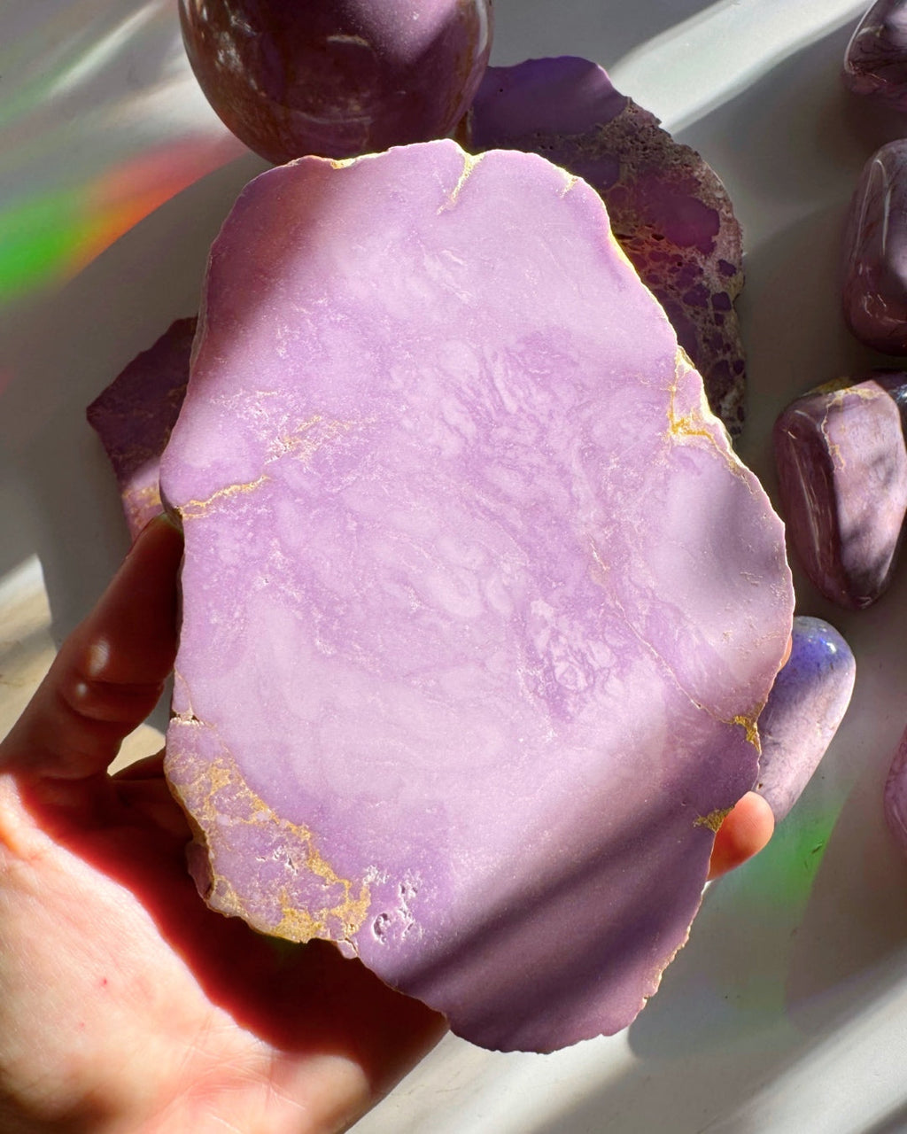 Phosphosiderite Slab - AAA