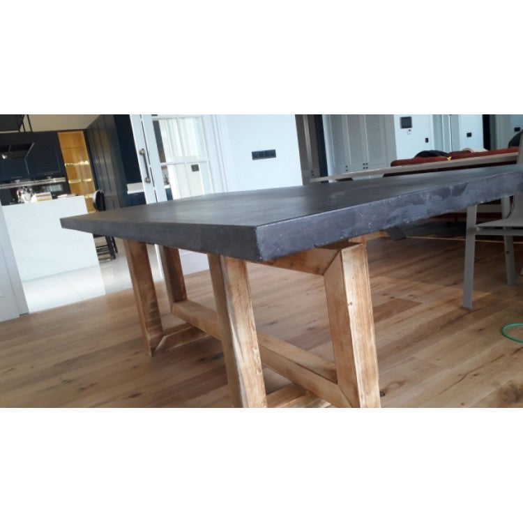 Barocco Aesgaard Lightweight Concrete Rectangular Dining Table - (W)47" (L)142" (H)29.5"