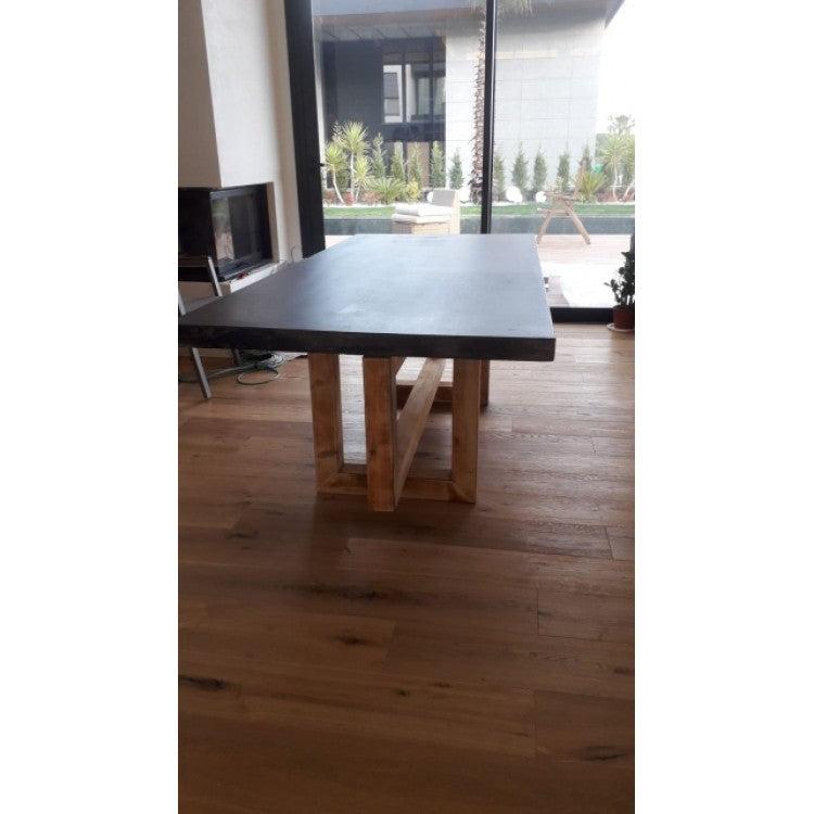 Barocco Aesgaard Lightweight Concrete Rectangular Dining Table - (W)47" (L)142" (H)29.5"