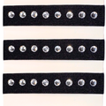 Hidey Bracelet/Hair Ties with Austrian Crystals