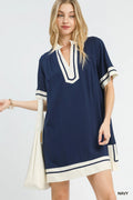 Boho Linen Mini Dress by Umgee