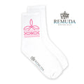 Boot Stitch Adult Unisex Western Crew Socks