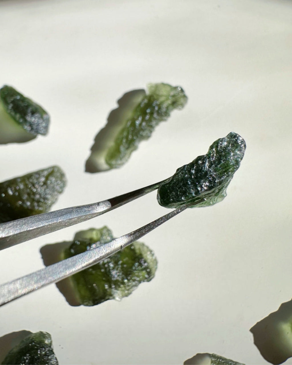 Chlum Moldavite #10 - AA
