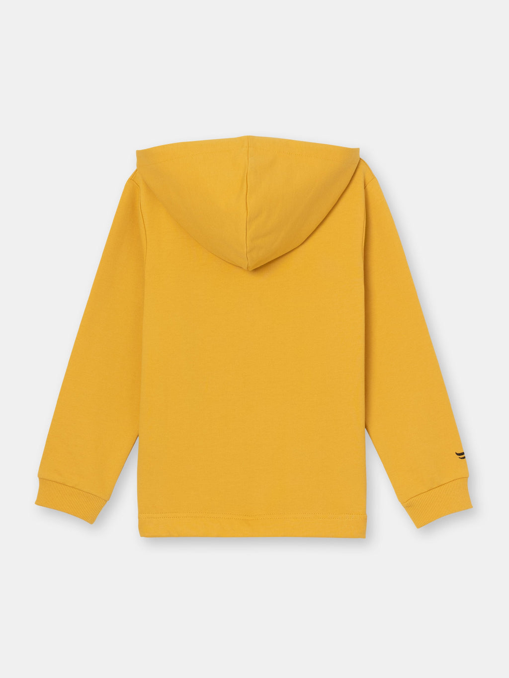 Hoodie Sweatshirt with (Zebra) Reflective Graphic - Yellow