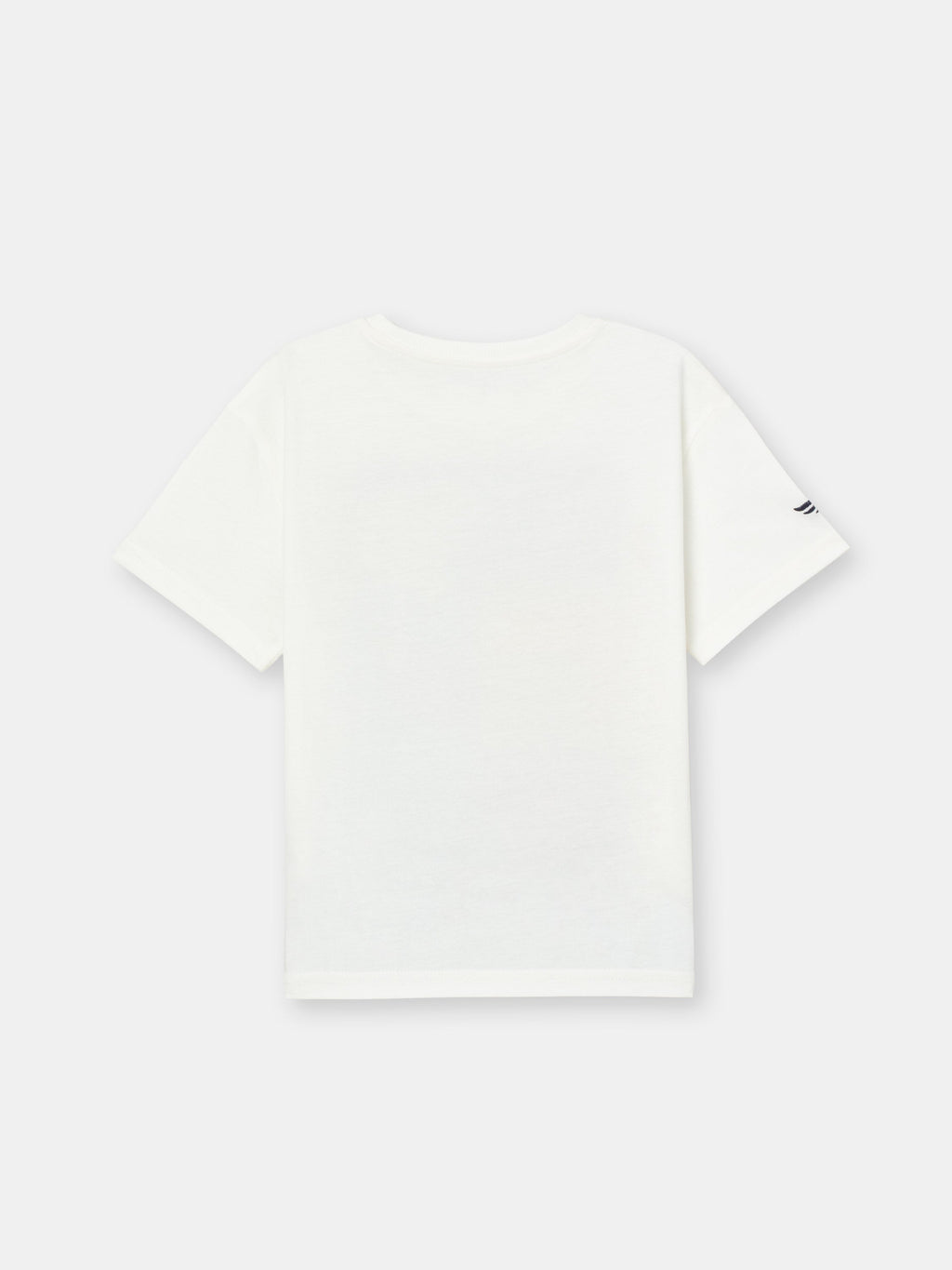 Short Sleeve T-Shirt with (Alien) Glow-in-the-Dark Graphic - White
