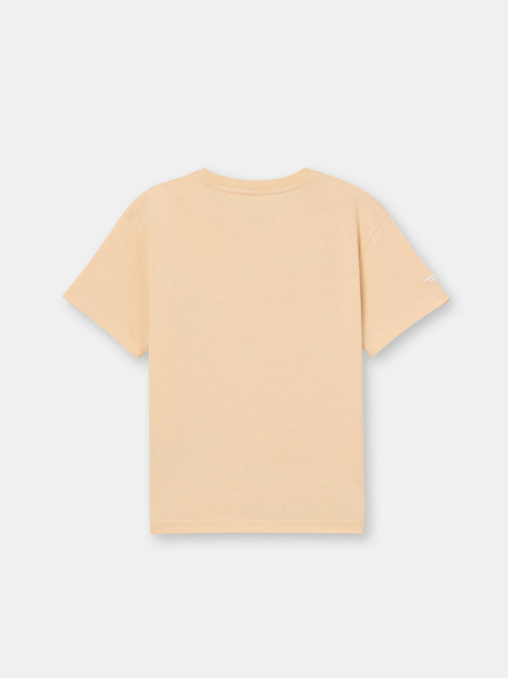 Short Sleeve T-Shirt with (Sky) Phrase - Brown