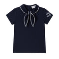 Coastal Navy Tie Tee