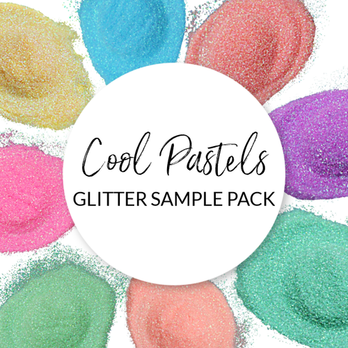 * Glitter Sample Pack - Cool Pastels